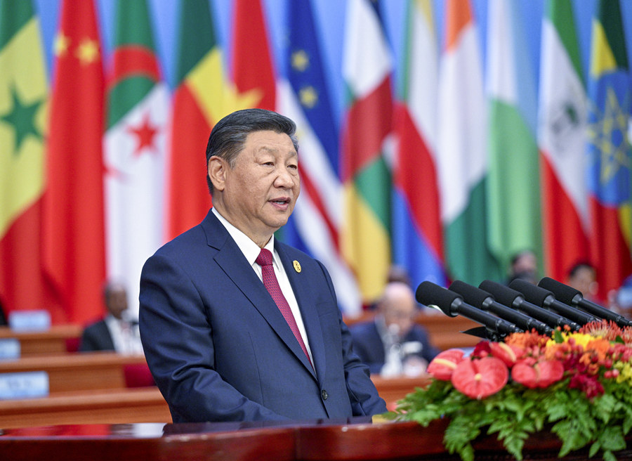 Beijing, discorso di Xi Jinping all'inaugurazione del Summit 2024 del Forum sulla Cooperazione Cina-Africa