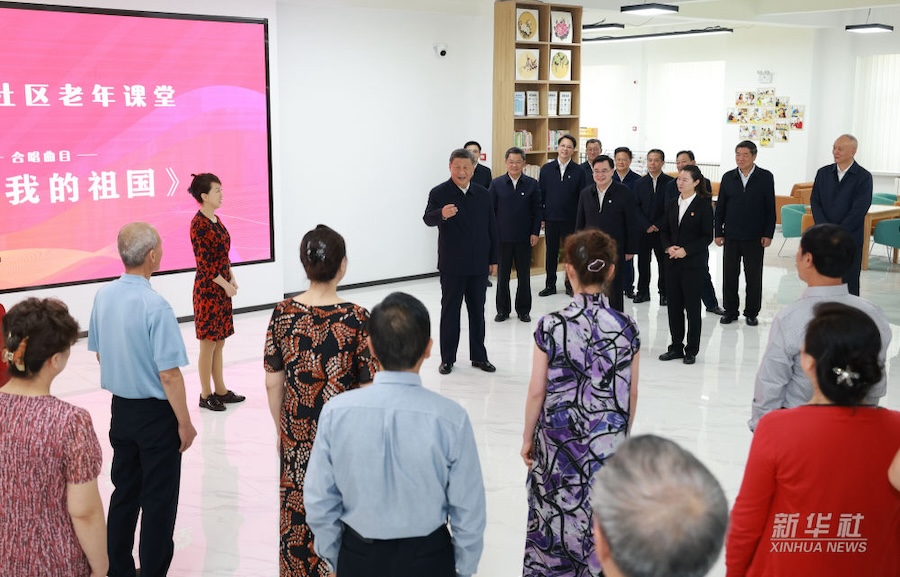 Visita d'ispezione di Xi Jinping a Lanzhou