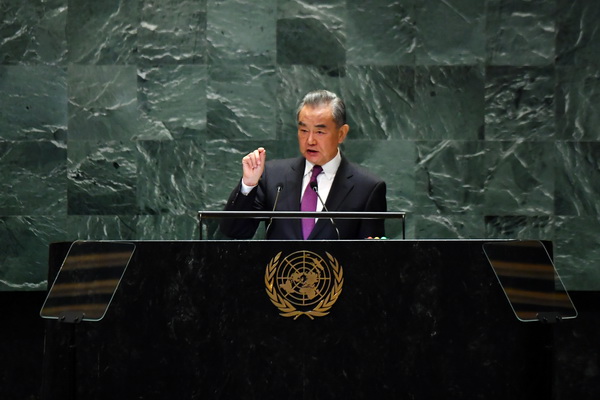 New York, Wang Yi partecipa a dibattito generale UNGA