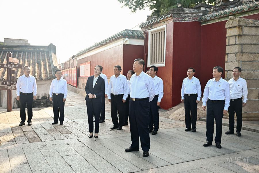 Visita di ispezione di Xi Jinping a Zhangzhou nella provincia orientale del Fujian